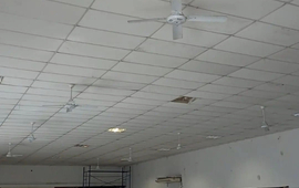 Imagen de Sp. Figherense refaccion&oacute; el techo del sal&oacute;n de eventos, tras subsidio provincial.