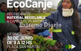 Imagen de Este viernes habr&aacute; una nueva jornada de EcoCanje en la plaza San Mart&iacute;n