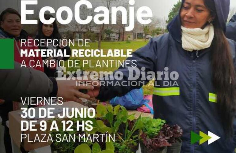Imagen de Este viernes habr&aacute; una nueva jornada de EcoCanje en la plaza San Mart&iacute;n