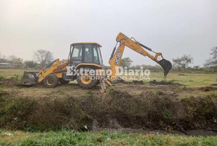 Imagen de Obras Públicas: La Municipalidad trabaja en varios puntos de la ciudad