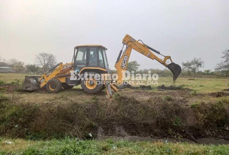 Imagen de Obras Públicas: La Municipalidad trabaja en varios puntos de la ciudad