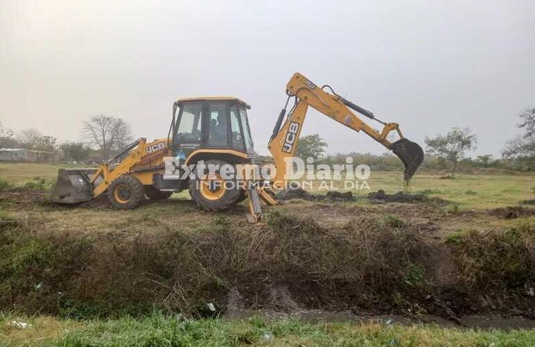 Imagen de Obras Públicas: La Municipalidad trabaja en varios puntos de la ciudad