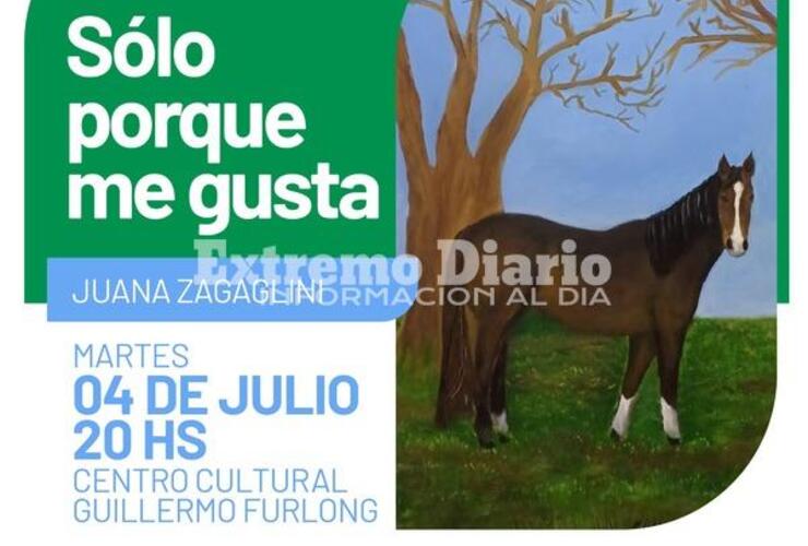 Imagen de S&oacute;lo porque me gusta: Se inaugura la muestra de la joven artista Juana Zagaglini