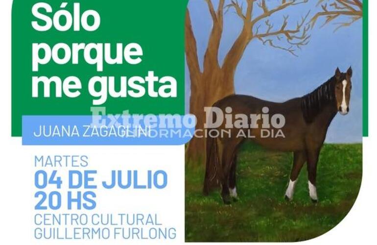 Imagen de S&oacute;lo porque me gusta: Se inaugura la muestra de la joven artista Juana Zagaglini