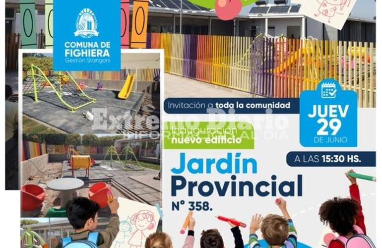 Imagen de Inauguraci&oacute;n del nuevo edificio del Jard&iacute;n N&deg; 358 de Fighiera