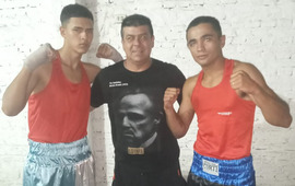 Imagen de Tom&aacute;s Aquino y Cristi&aacute;n Nu&ntilde;ez representar&aacute;n al Hangar de Zeballos Boxing en las finales de Zavalla