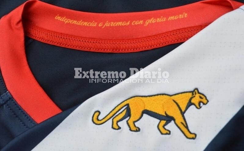Imagen de Los Pumas presentaron una nueva camiseta inspirada en los Granaderos a Caballo