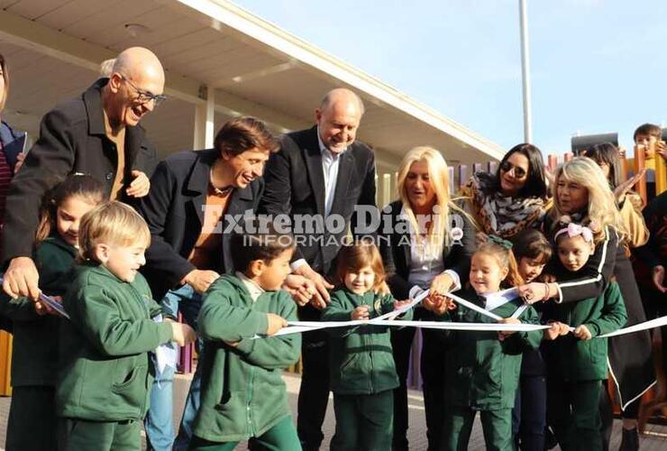 Imagen de Fighiera: Inauguración del edificio del Jardín N° 358