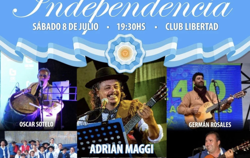 Imagen de El 8/07, Pe&ntilde;a Aniversario de la Independencia en el Club Libertad