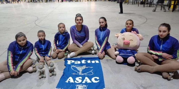 Imagen de Patinadoras de A.S.A.C. compitieron en el Torneo Progresivo C en Empalme Central.
