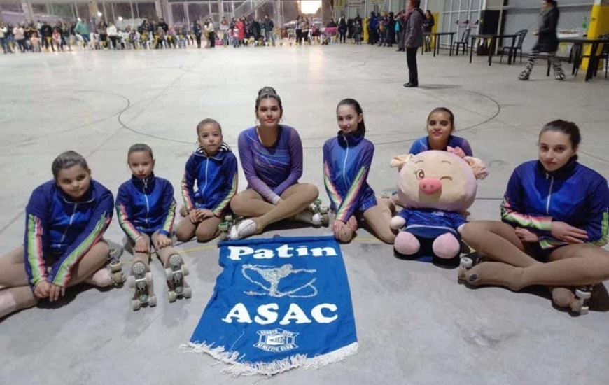 Imagen de Patinadoras de A.S.A.C. compitieron en el Torneo Progresivo C en Empalme Central.