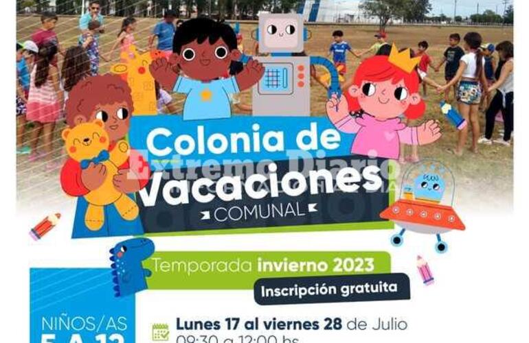 Imagen de Fighiera: Abre la inscripción a la colonia de vacaciones de invierno