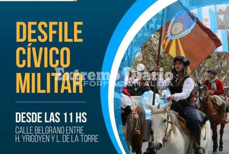 Imagen de 9 de julio: Desfile cívico-militar por la Independencia y los 135 años de Arroyo Seco
