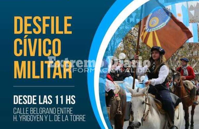 Imagen de 9 de julio: Desfile cívico-militar por la Independencia y los 135 años de Arroyo Seco