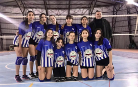 Imagen de Debut de la Sub-14 femenina de Libertad ante Central Argentino.
