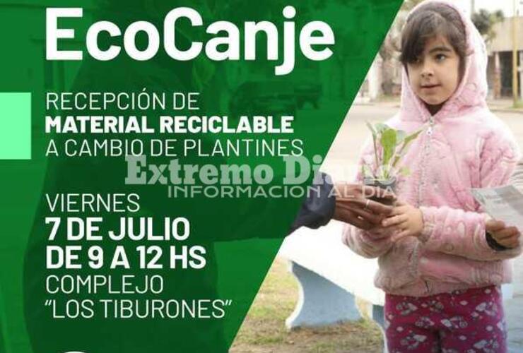 Imagen de Nueva jornada de EcoCanje en el Complejo Integral Los Tiburones