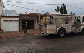 Imagen de Barrio General Motors: Principio de incendio en una vivienda
