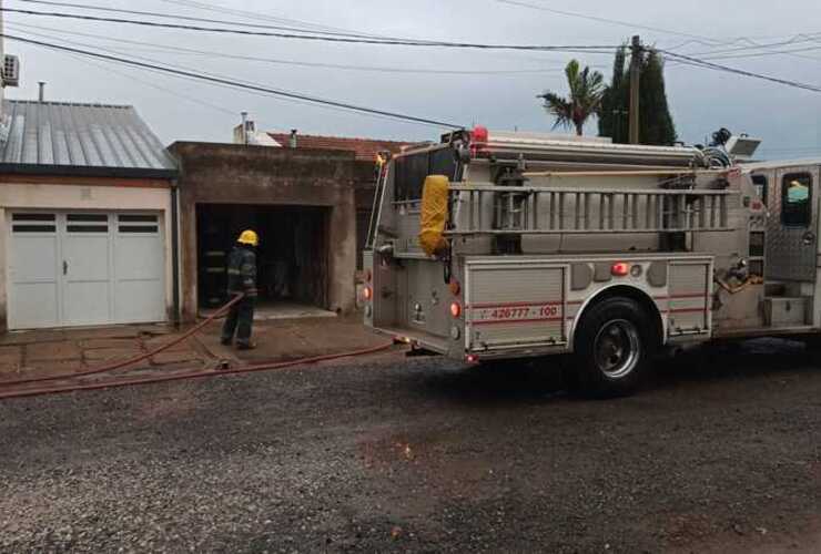 Imagen de Barrio General Motors: Principio de incendio en una vivienda