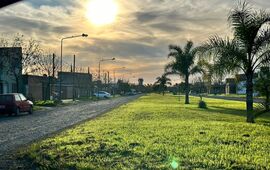 El barrio �Vientos de Arroyo� conforma el Bv. Carlos Lucente