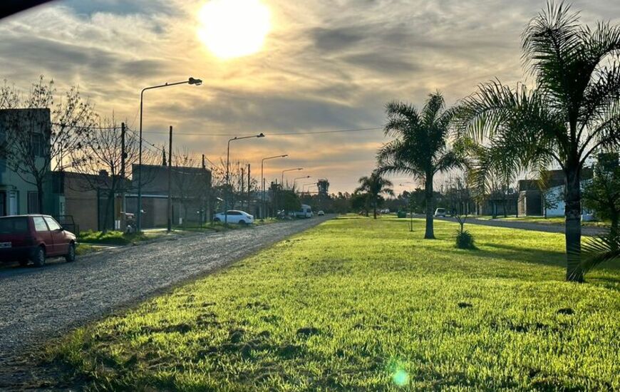 El barrio �Vientos de Arroyo� conforma el Bv. Carlos Lucente
