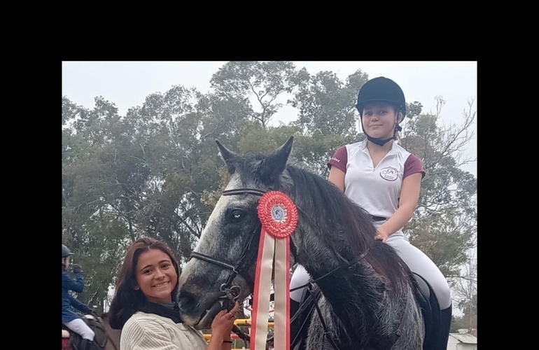 Imagen de Emilia Gianni, destacada y premiada en Equitación.
