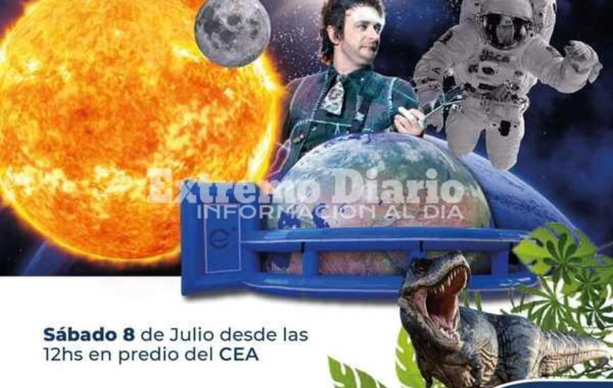 Imagen de El Planetario M&oacute;vil llega a Alvear