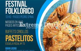 Imagen de 9 de julio: Buffets criollos en el Festival Folkl&oacute;rico del Paseo Pedro Spina