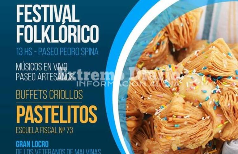 Imagen de 9 de julio: Buffets criollos en el Festival Folklórico del Paseo Pedro Spina