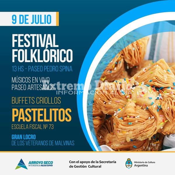 Imagen de 9 de julio: Buffets criollos en el Festival Folkl&oacute;rico del Paseo Pedro Spina