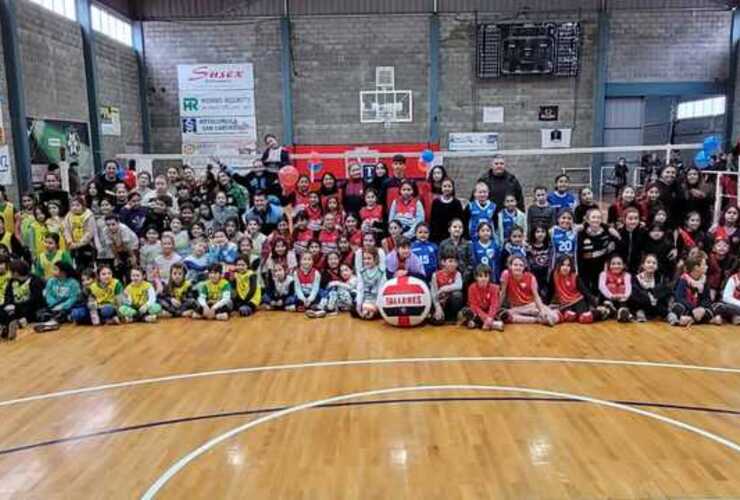 Imagen de Convocante encuentro de Mini Vóley en el Club Talleres