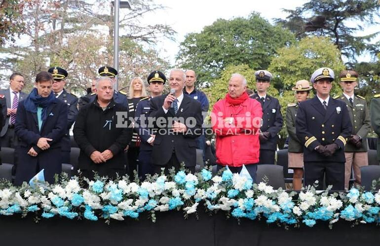 Imagen de 9 de julio: Acto protocolar en pleno centro de Arroyo Seco