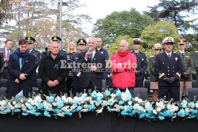 Imagen de 9 de julio: Acto protocolar en pleno centro de Arroyo Seco