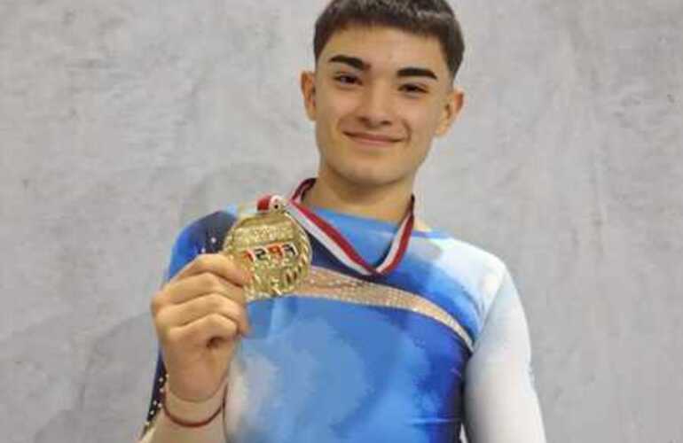 Imagen de Vicente Bachieca, patinador de C.A.U., 'Campe&oacute;n Provincial A Internacional' en &Aacute;lvarez.