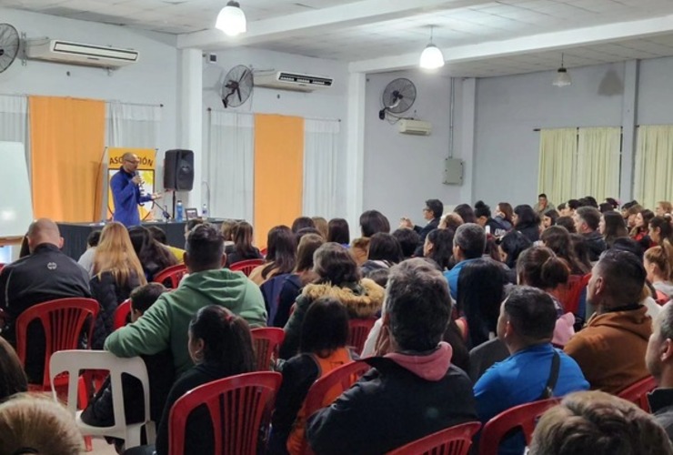 El evento tuvo lugar en el Club Benjamín Matienzo