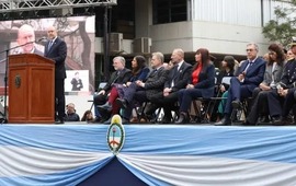 Imagen de Perotti encabez&oacute; en Rafaela el acto por el 207&ordm; aniversario de la independencia argentina