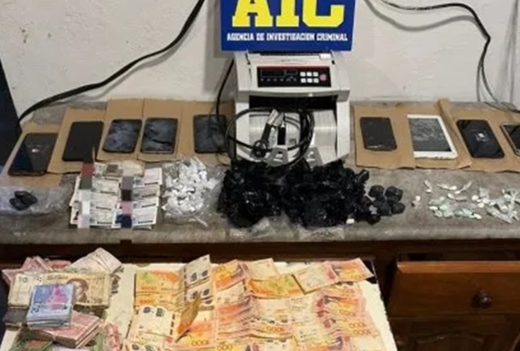 Imagen de Detienen a seis personas por vender droga en un kiosco de zona sur