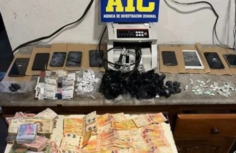 Imagen de Detienen a seis personas por vender droga en un kiosco de zona sur