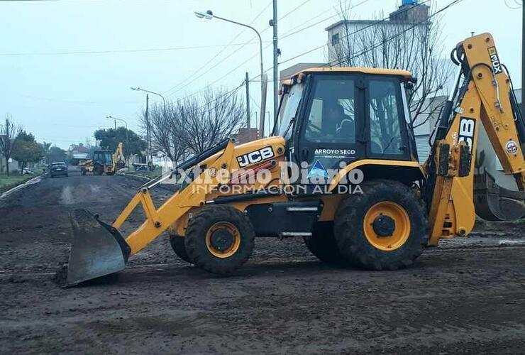 Imagen de Obras Públicas: Continúan los trabajos en Arroyo Seco