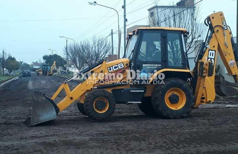 Imagen de Obras Públicas: Continúan los trabajos en Arroyo Seco