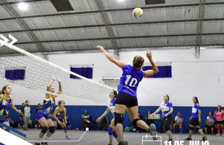 Imagen de El Maxi V&oacute;ley de Libertad, juega hoy de local ante Tiro Suizo.