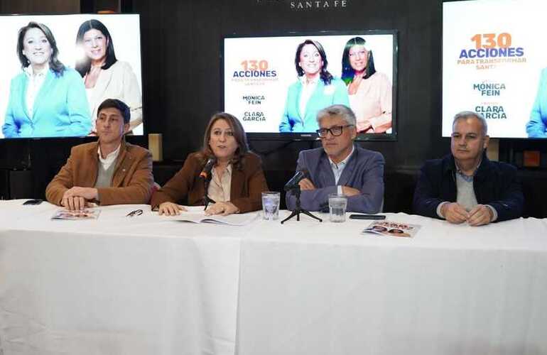 Imagen de M&oacute;nica Fein present&oacute; 130 acciones para poner en marcha durante los primeros 100 d&iacute;as de su gobierno