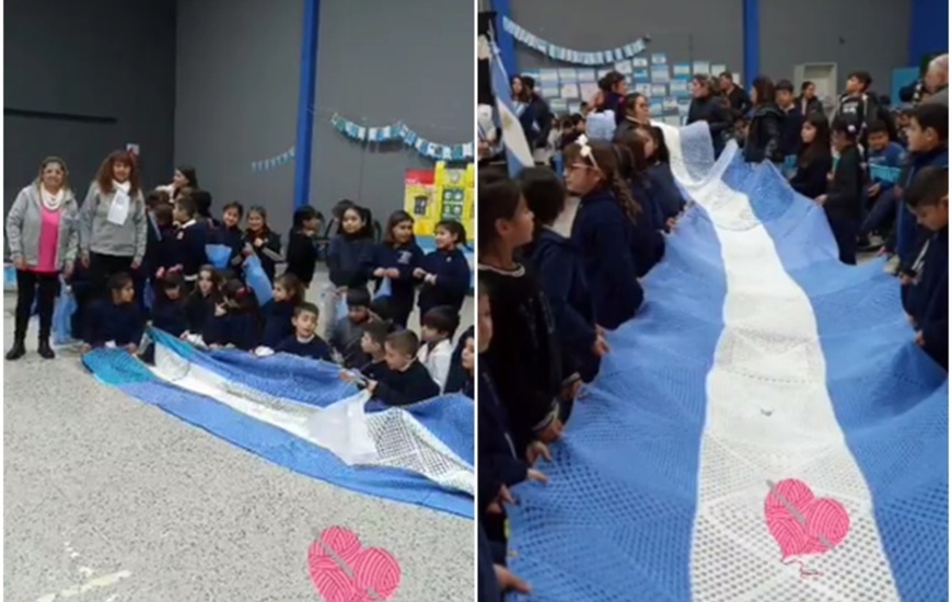 Imagen de El grupo Solidarte de Reinas Tejedoras visit&oacute; la Escuela Primaria "Jos&eacute; Hern&aacute;ndez" N&ordm; 149