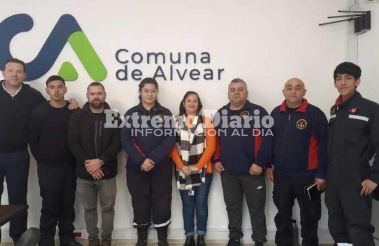 Imagen de Alvear: Los Bomberos se capacitaron para las inspecciones de industrias