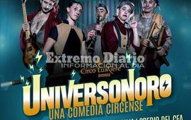 Imagen de El Circo Lumiere con Universonoro llega a Alvear