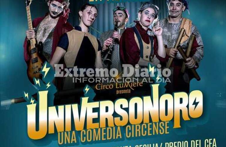 Imagen de El Circo Lumiere con Universonoro llega a Alvear