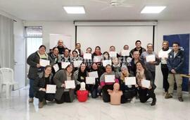 Imagen de Fighiera realiz&oacute; un curso de RCP y maniobra de Heimlich abierta a la comunidad