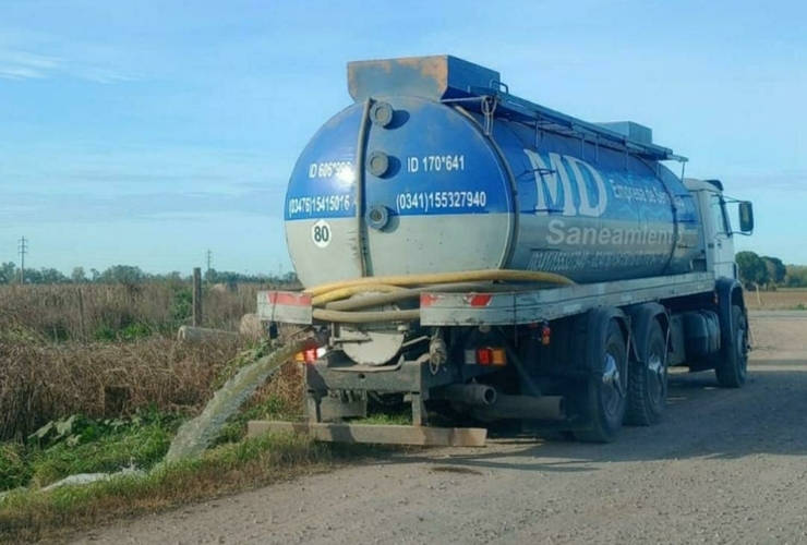 La denuncia fue enviada por un vecino.