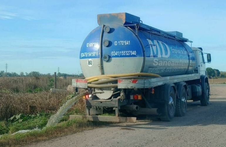La denuncia fue enviada por un vecino.