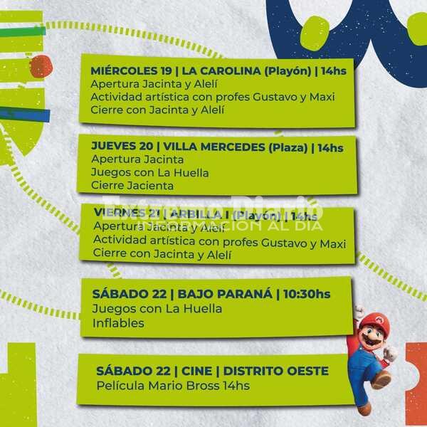 Imagen de Alvear: M&uacute;ltiples propuestas para las vacaciones de invierno