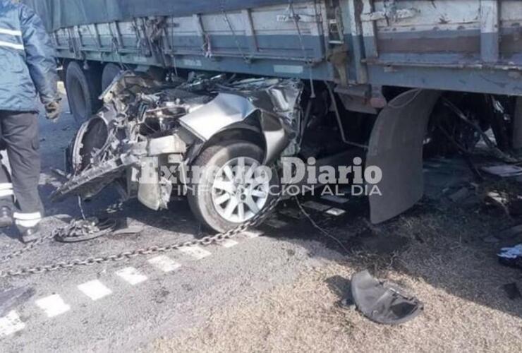 Imagen de En un terrible accidente murieron la madre y la hermana de Elías Gómez, el ex jugador de Central y actual de River